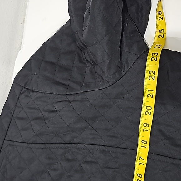 Chico Black Checkered  thin quitted Jacket Size XL - Picture 8 of 10